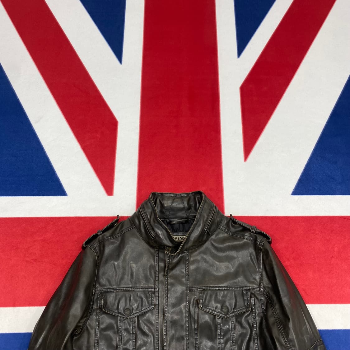 리바이스 레더자켓 실측 L  상품이미지3