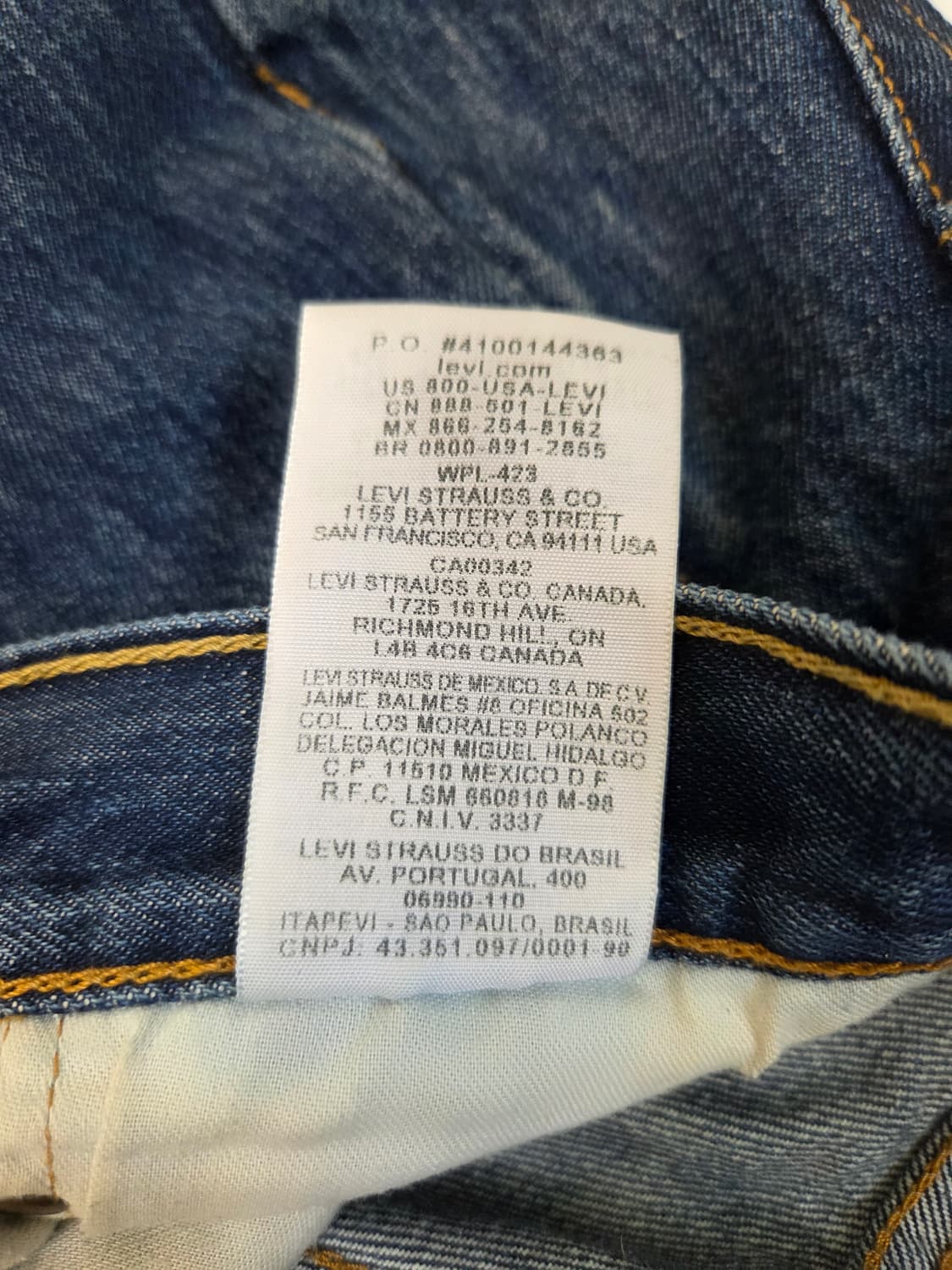 리바이스501 오리지날핏 상품이미지6