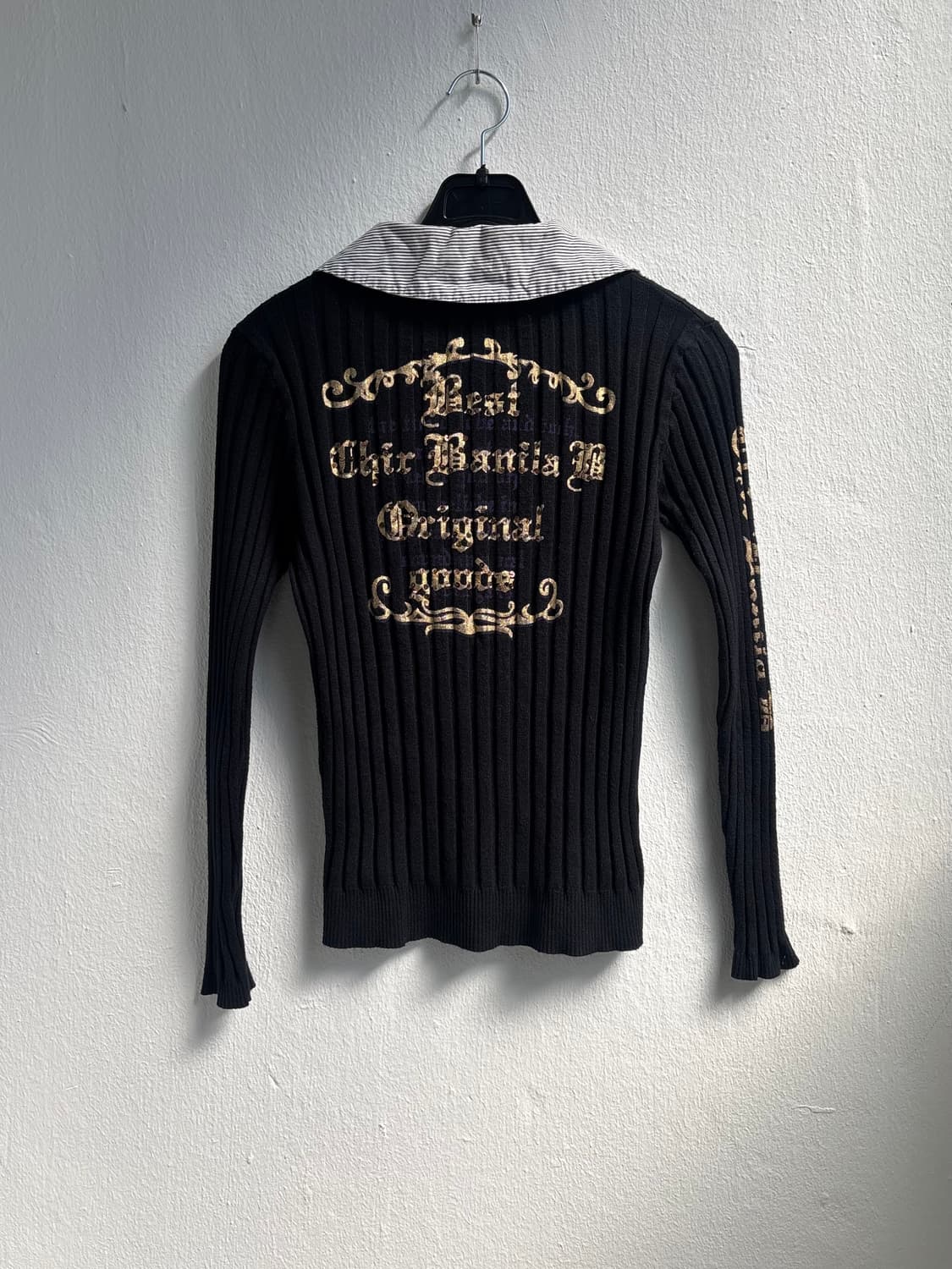 Vintage Collar Layered Knit  상품이미지8