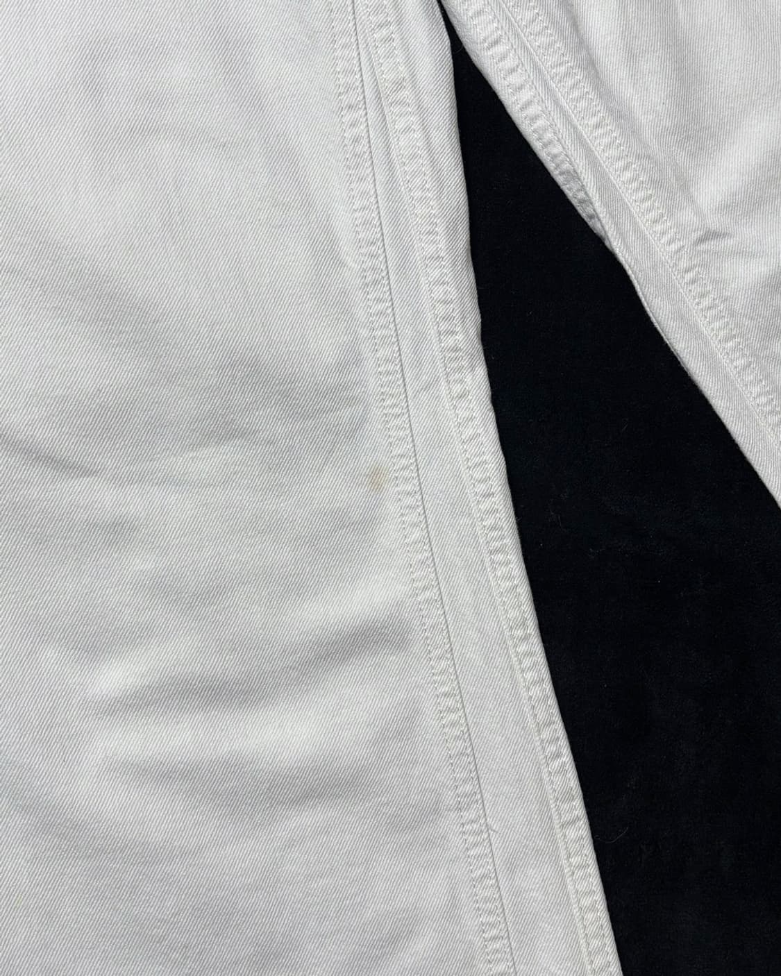 일본빈티지 ZARA 화이트 데님 상품이미지5