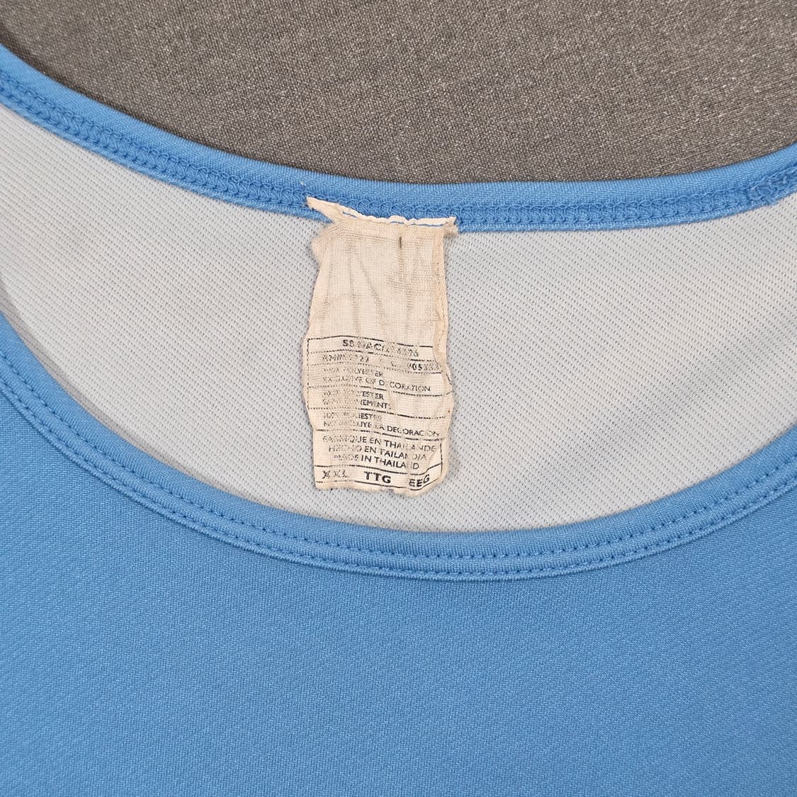 XXL 나이키 00s 리버시블 스카이블루 민소매 슬리브리스 져지 상품이미지5