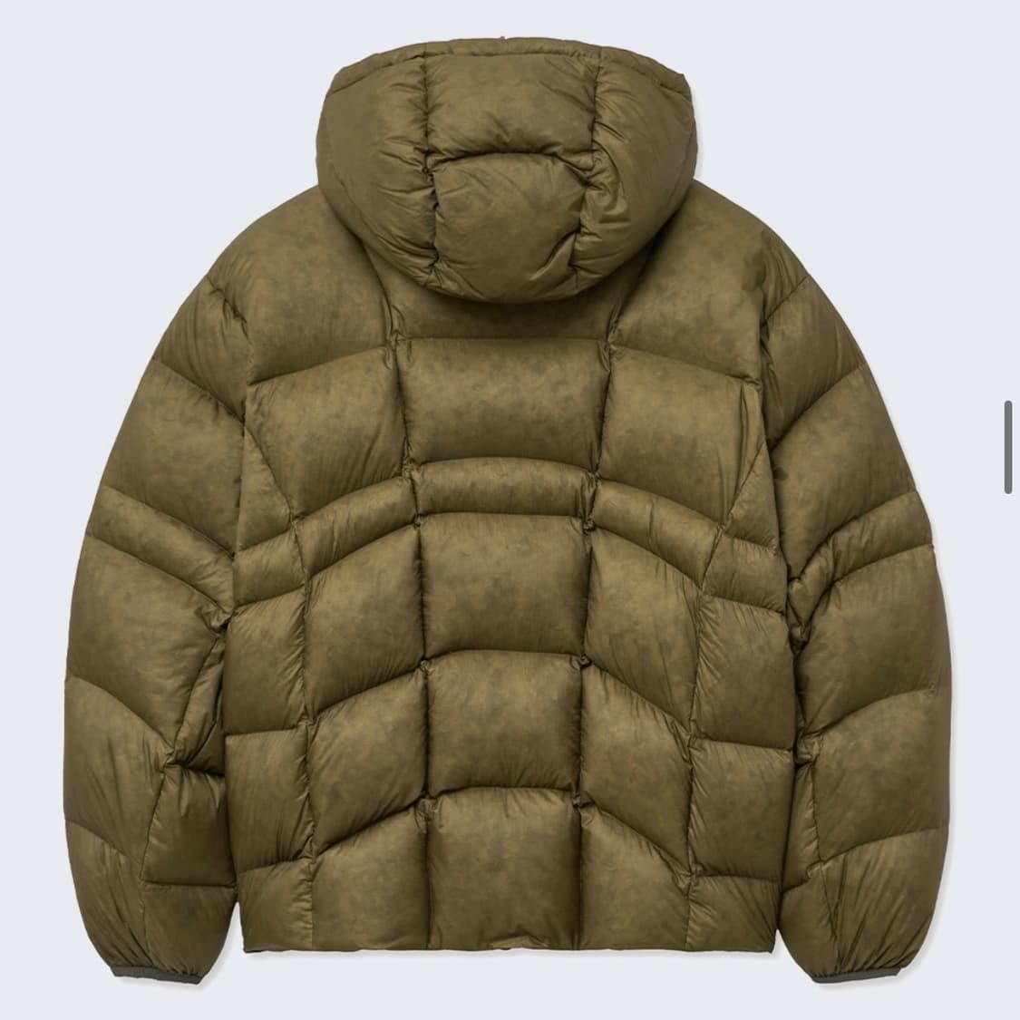 인템포무드 예티 푸퍼 덕다운 패딩 카키 L 상품이미지2