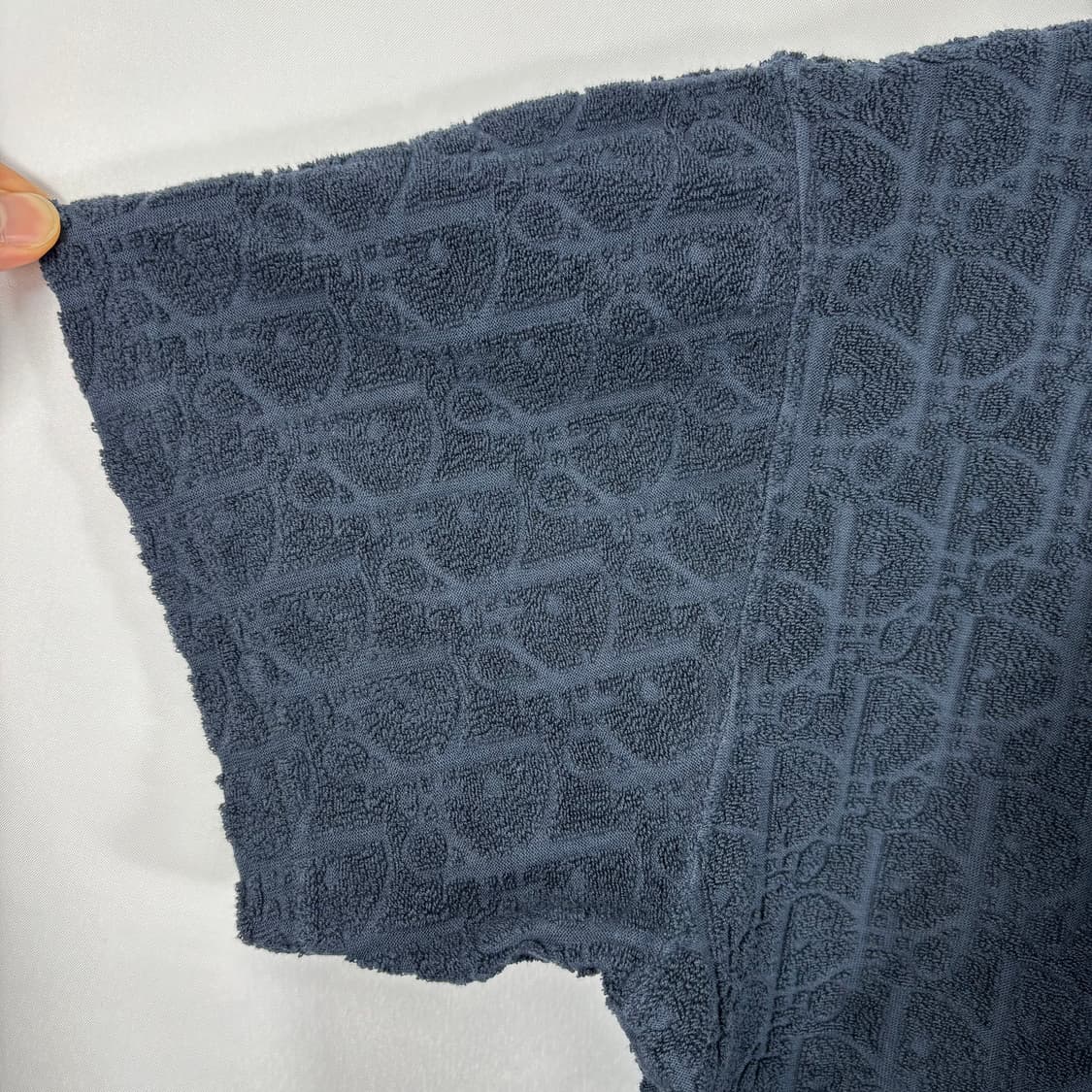 (새상품급,L)디올 오블리크 테리 반팔 상품이미지3