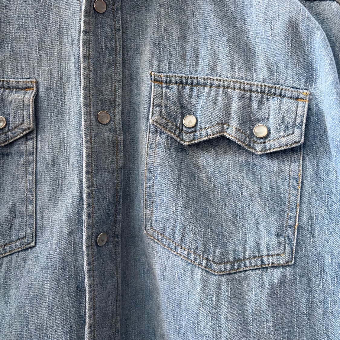 DODGEST 데님 웨스턴 셔츠 상품이미지4