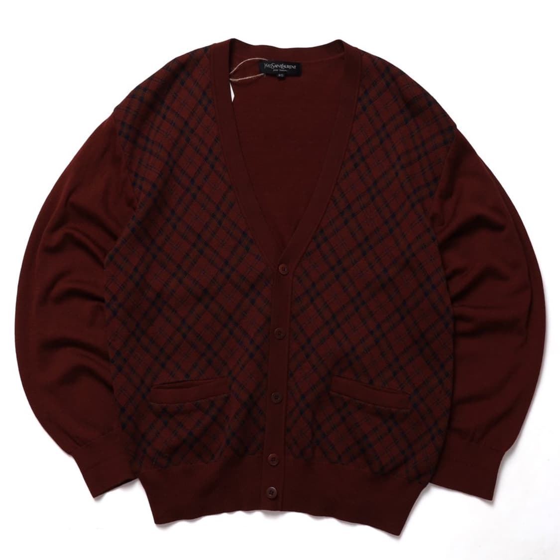 입생로랑 Yves Saint Laurent Check Pattern Ca 상품이미지1