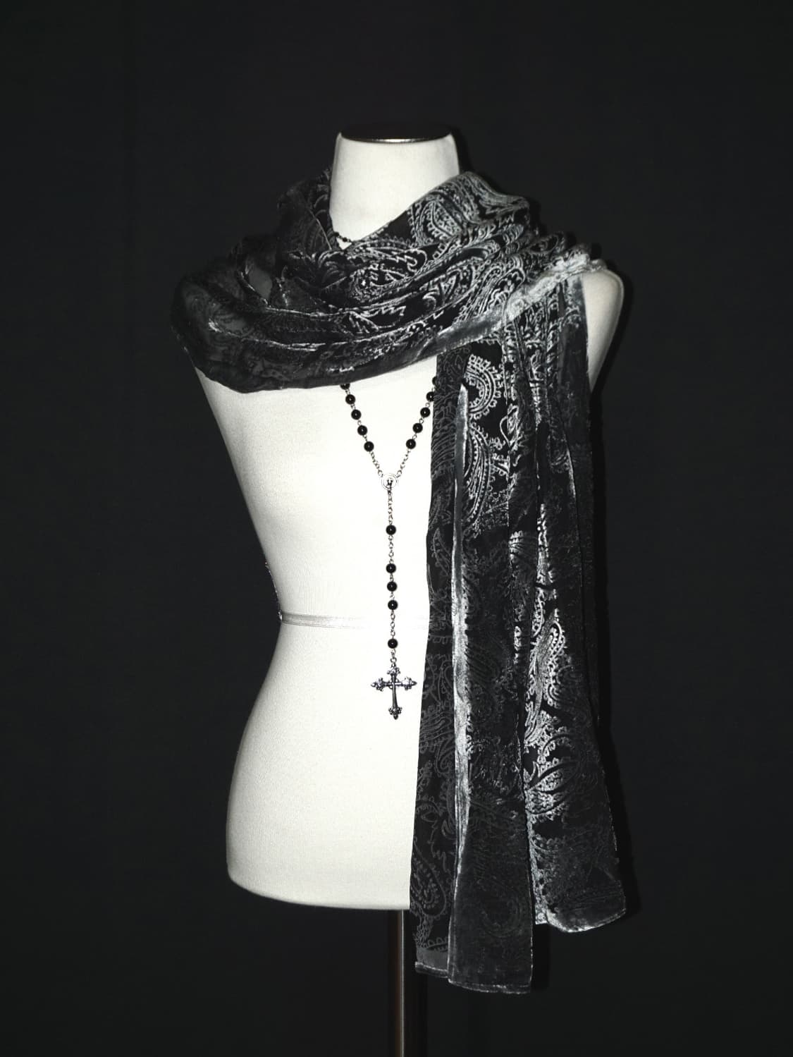 paisley velvet muffler  상품이미지1