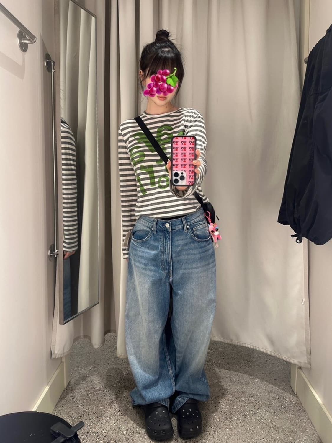 h&m 흐앤므 슈퍼배기진 데님팬츠 청바지 데님 블루 28 상품이미지2