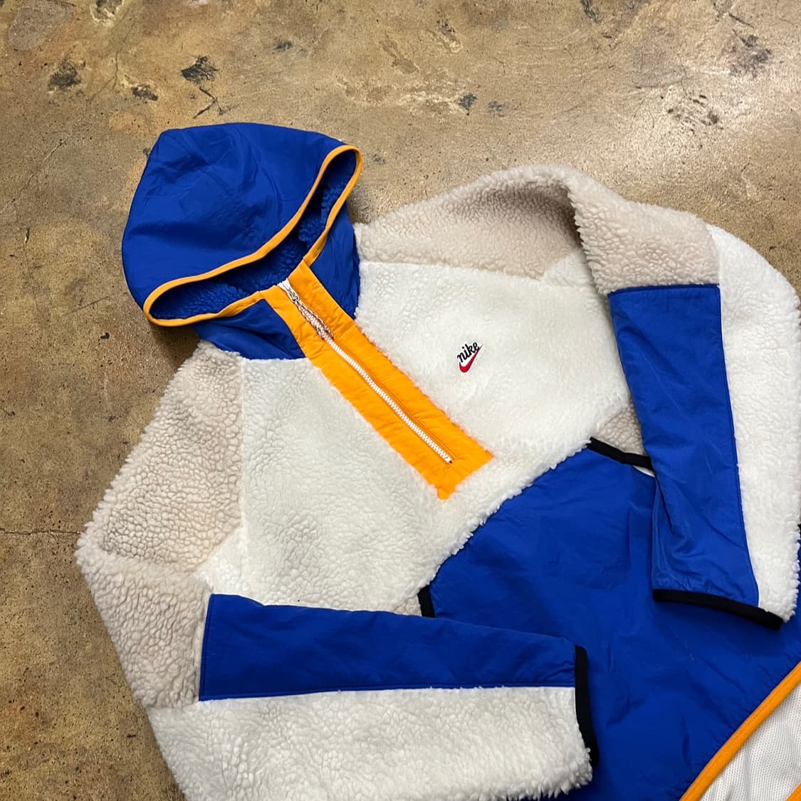 [정품/XL] 나이키 헤리티지 쉐르파 아노락 재킷 b10 상품이미지1