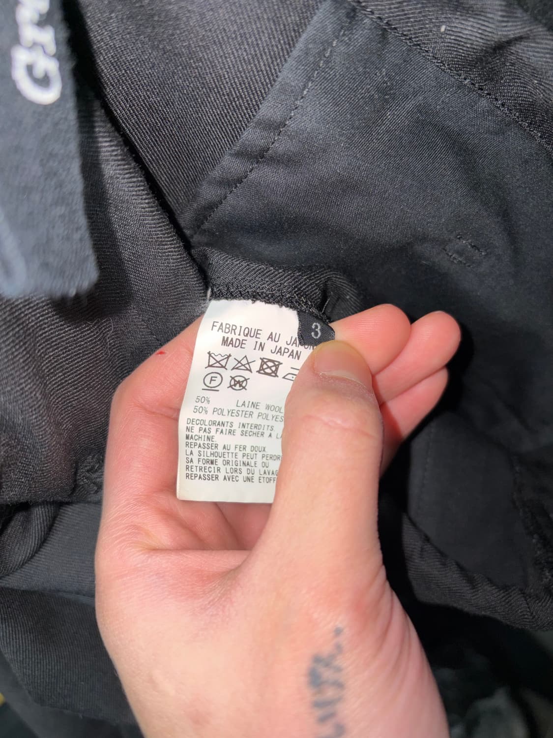 요지야마모토 Ground y 9부 슬렉스 상품이미지4