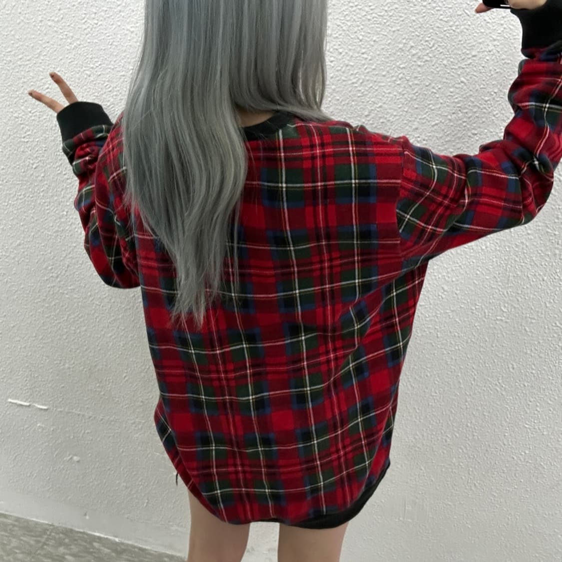 폴로 랄프로렌 옐로우포니 타탄체크 맨투맨 XL 상품이미지2