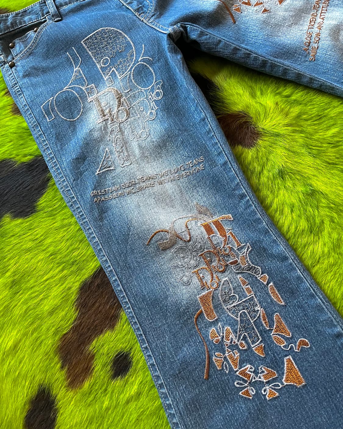 90-00s RENAULT JEANS Japan Flare Jeans 상품이미지6