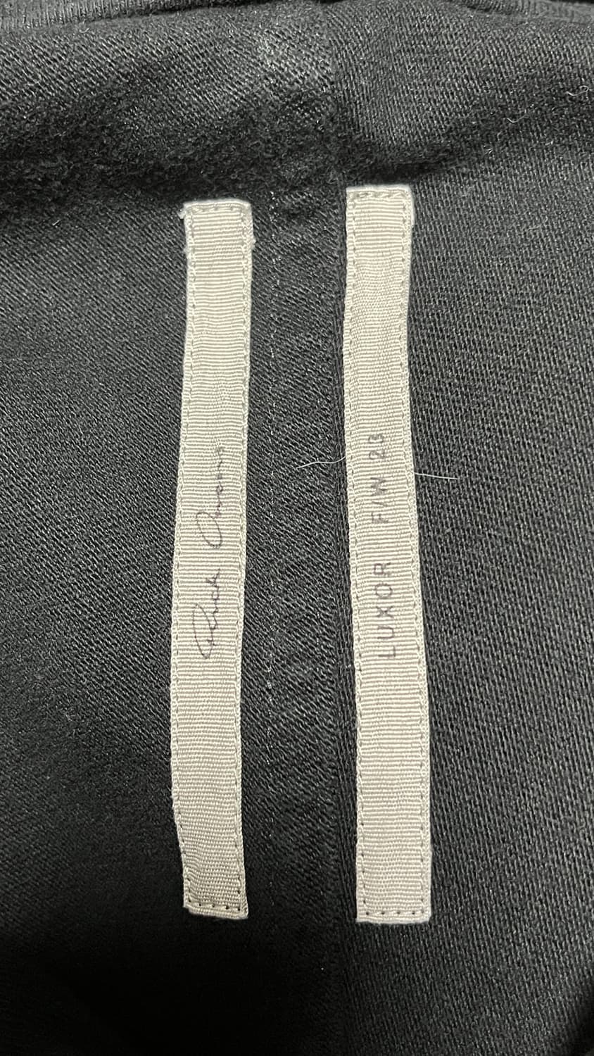 릭오웬스 윈드브레이커 집업후드 s 상품이미지4