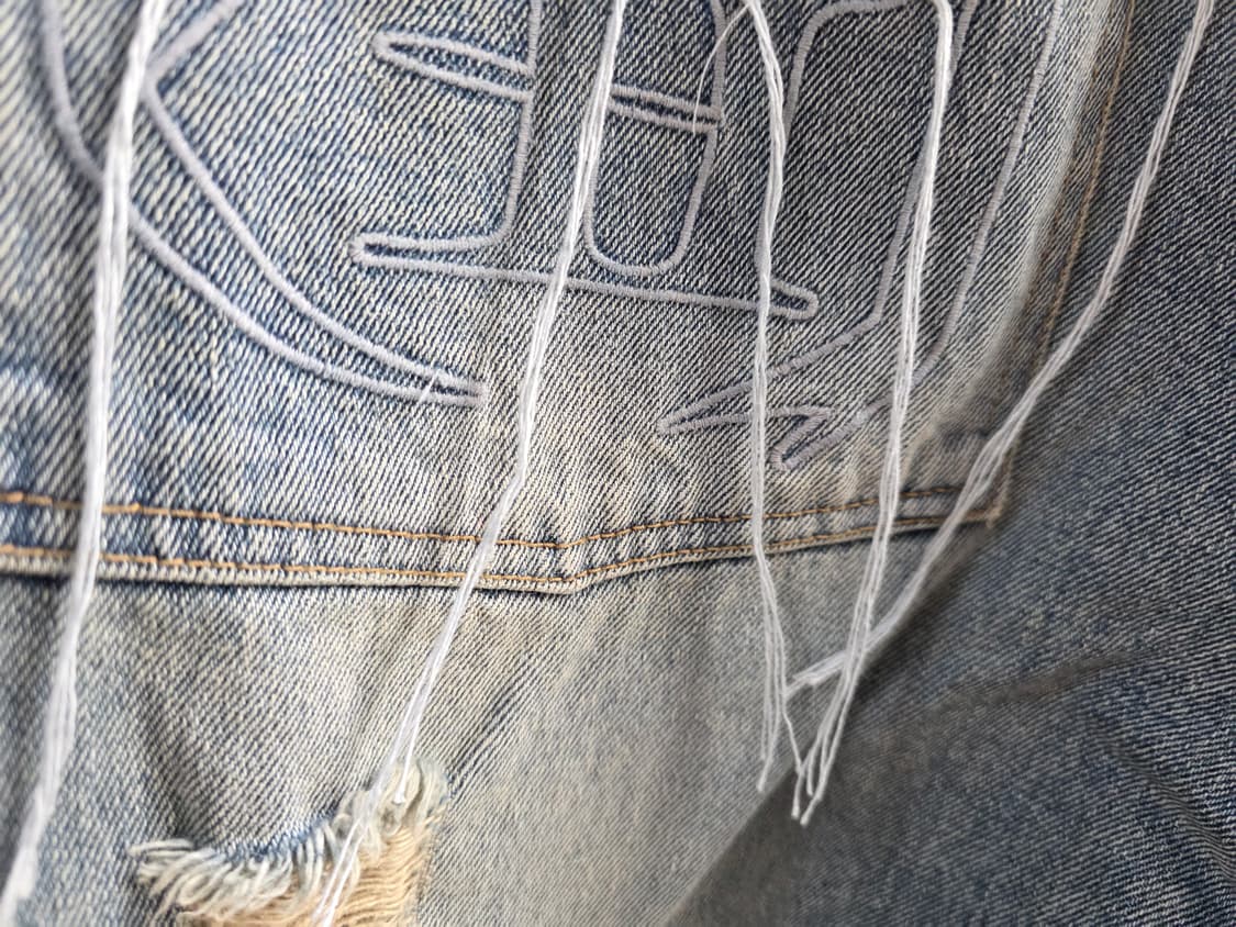 LEEY 찢청 데님 상품이미지7