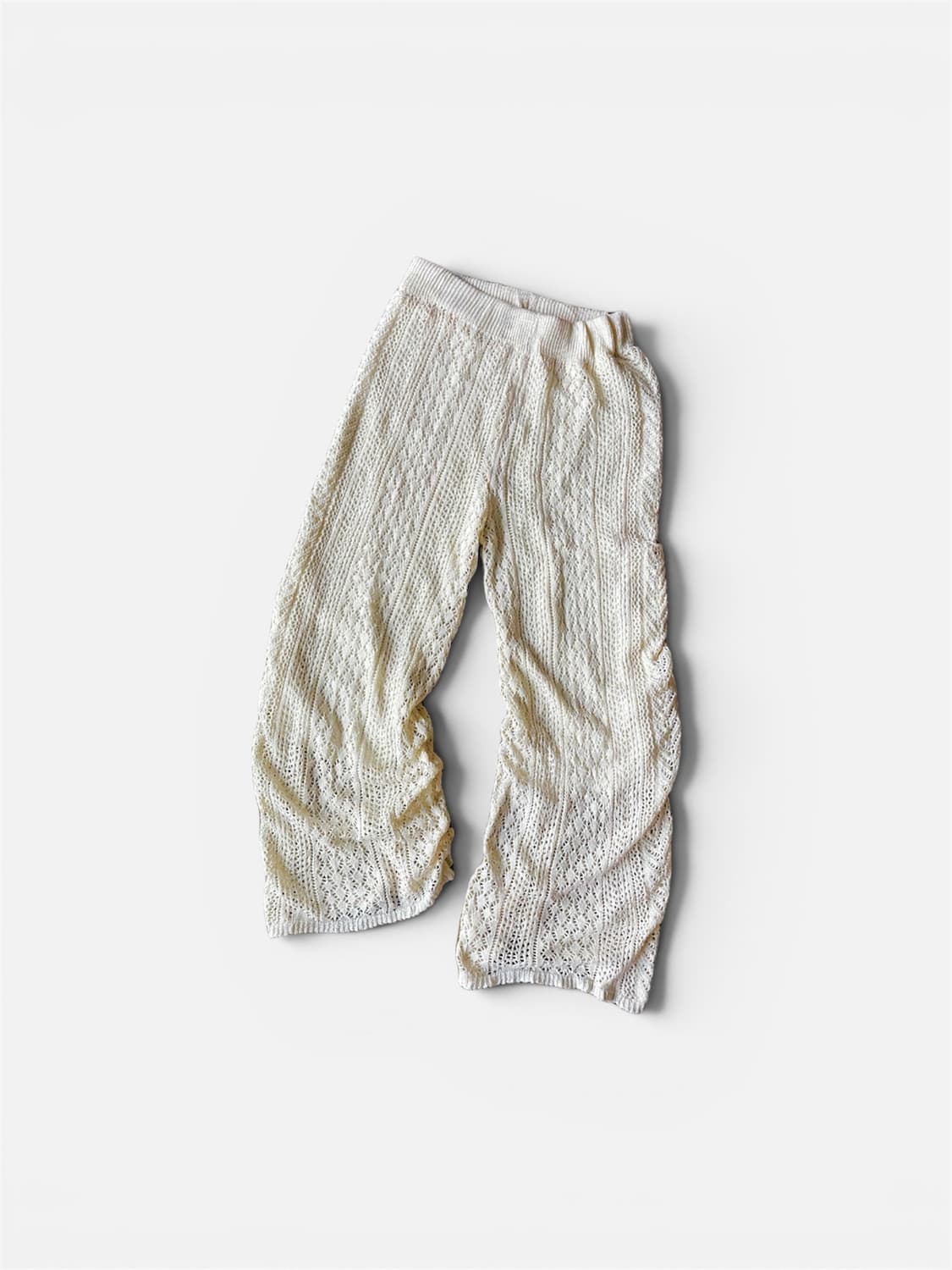 Crochet Knit Banding Pants 상품이미지1