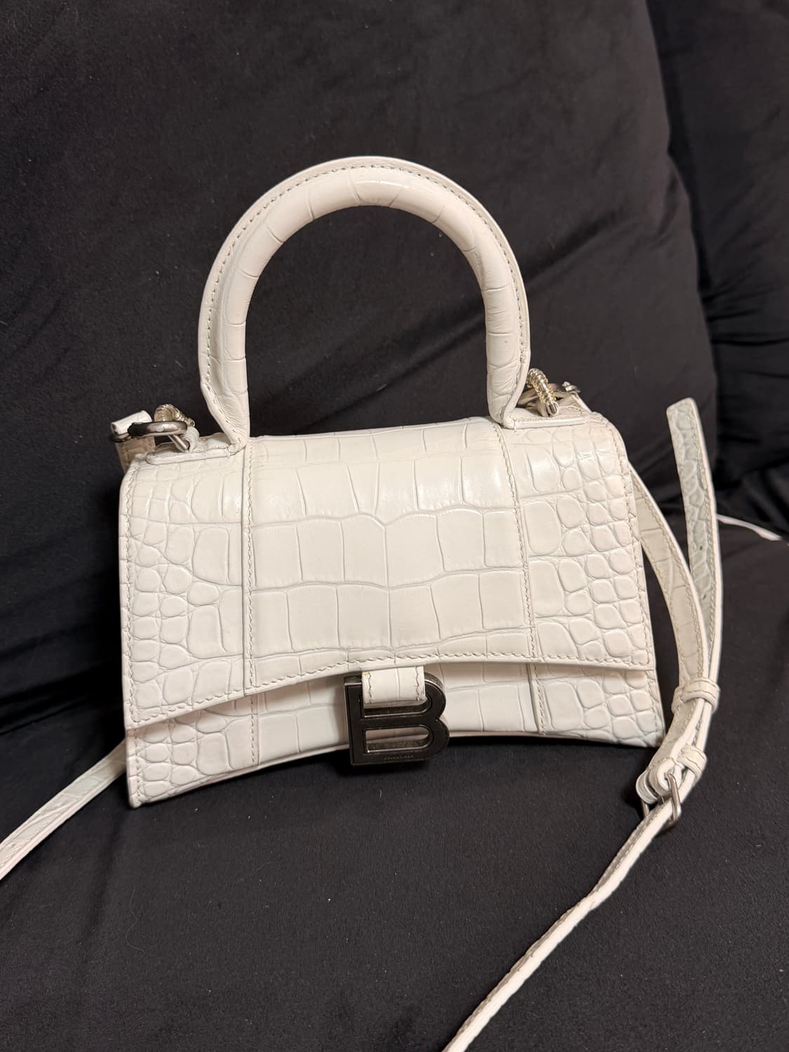 발렌시아가 XS 아워글래스 토트 백 상품이미지1