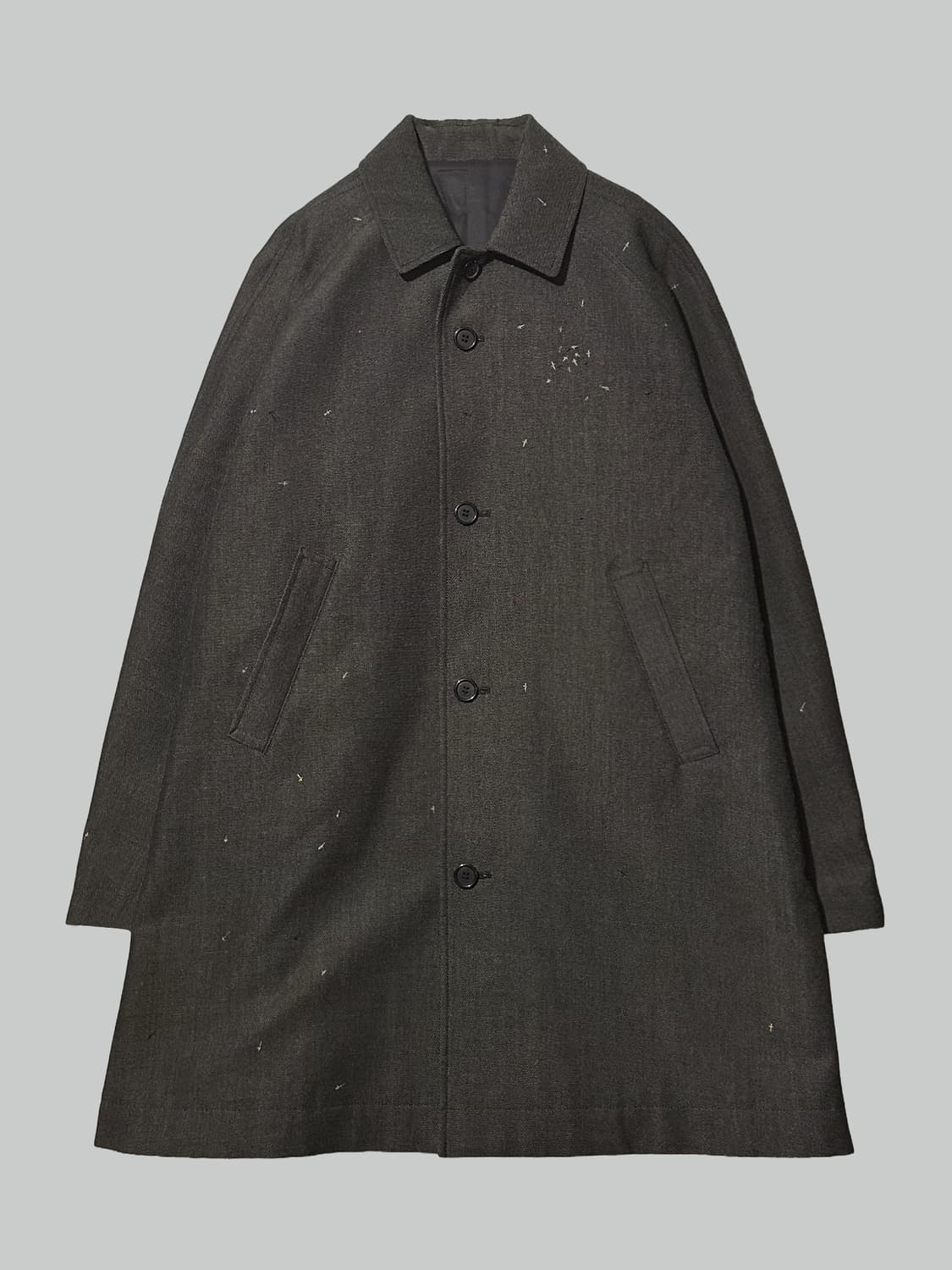 언더커버 24aw 크로스 스티치 코트 상품이미지1