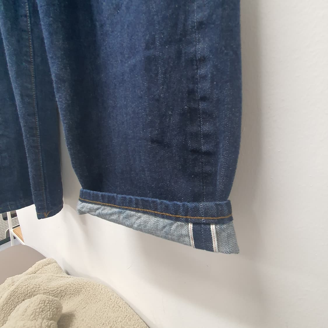 비슬로우 투턱 셀비지데님 상품이미지4