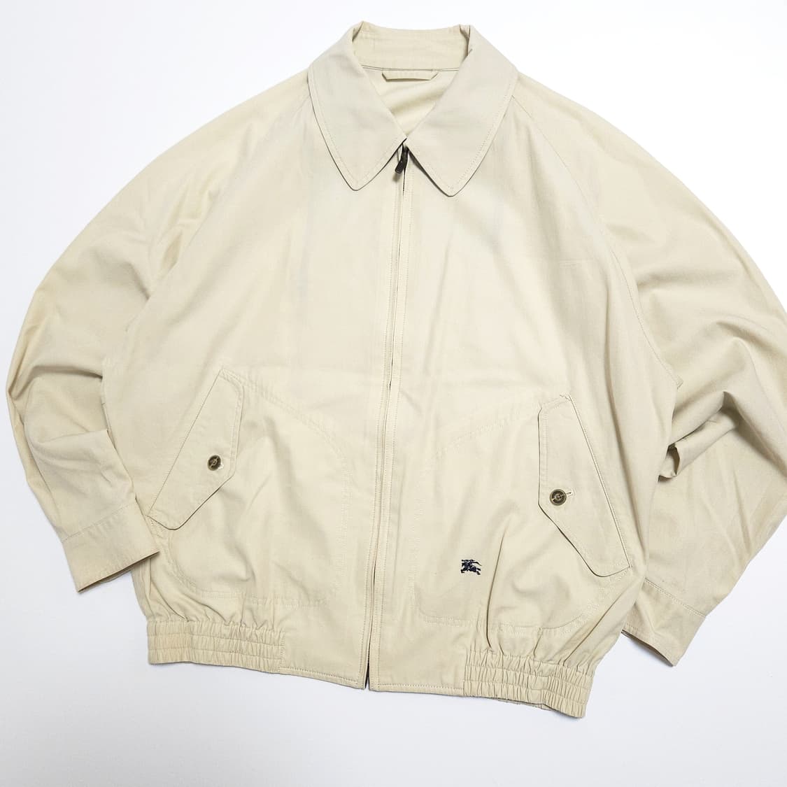 버버리 재팬 90s 블루종 스윙탑 자켓 상품이미지2