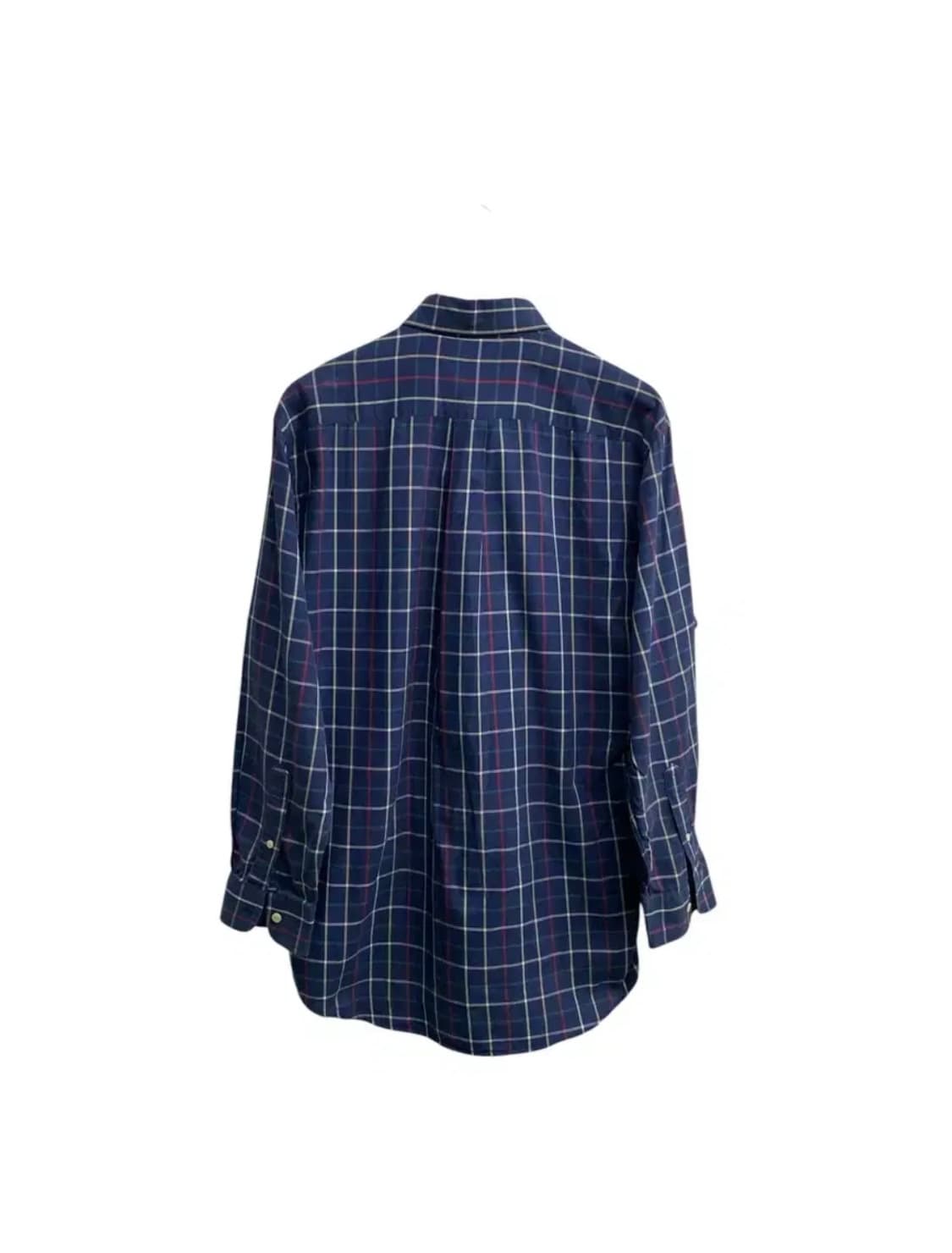 버버리 네이비 체크 클래식 남방 L-XL 상품이미지3
