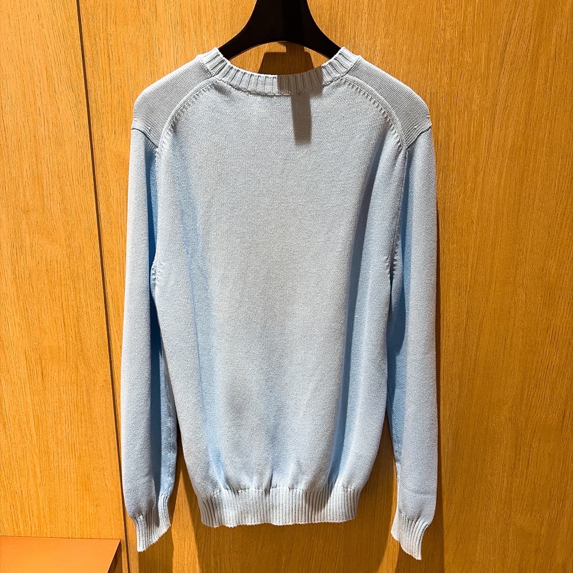 (정품/새상품) 무레르 남성 CORNELIUS 라이트블루 코튼 니트 상품이미지4