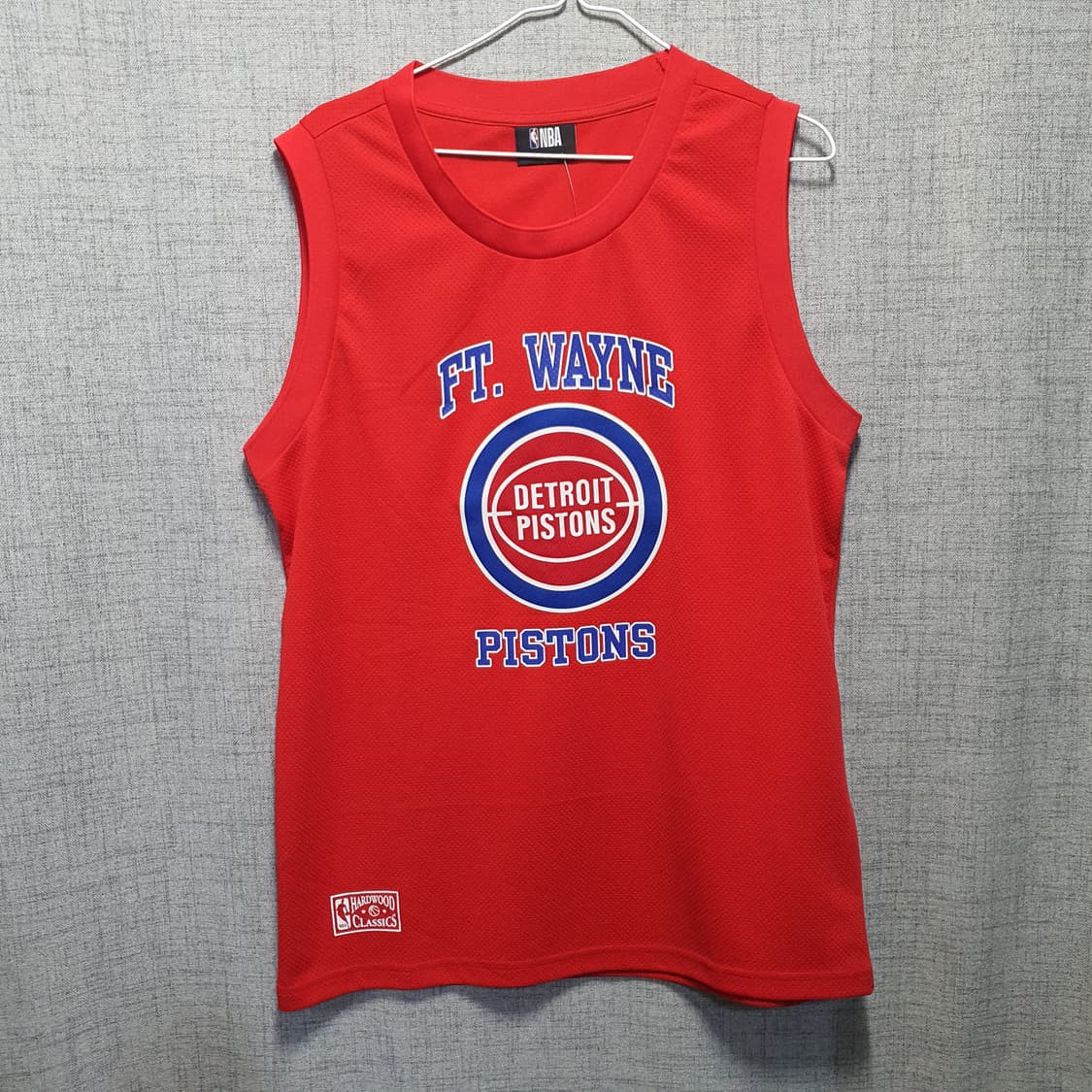 NBA 디트로이트 피스톤즈 농구 유니폼 레드  상품이미지1