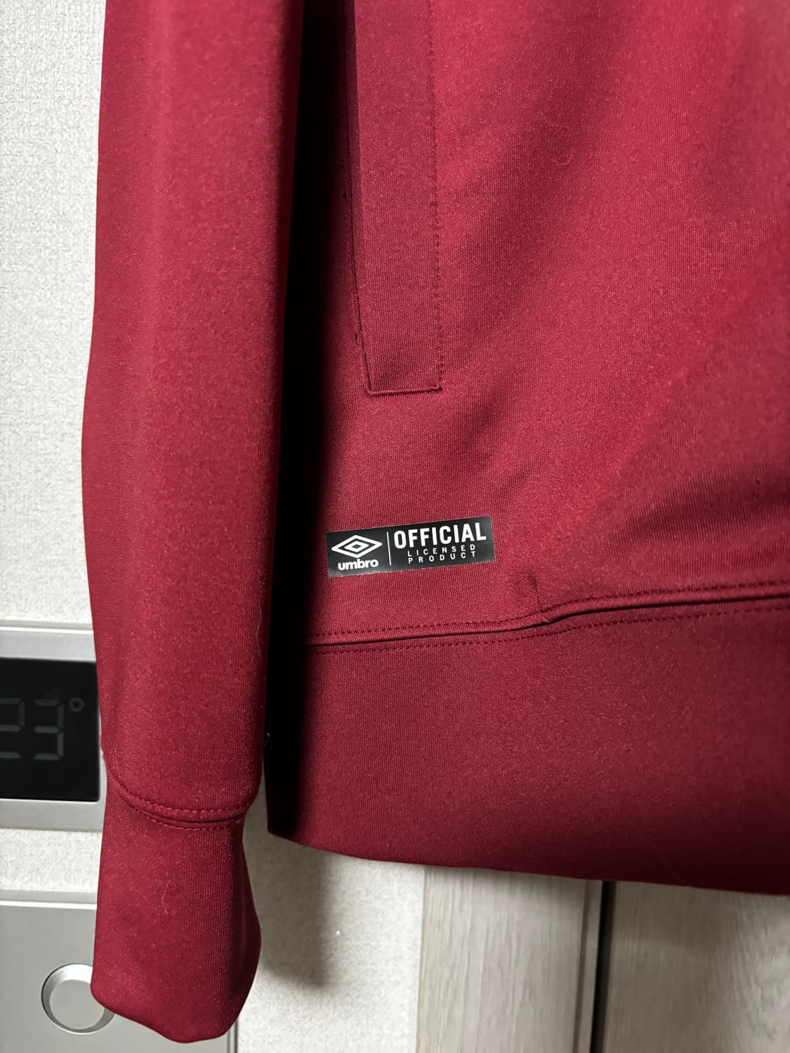 박재범 엄브로 웨스트햄 버건디 져지 상품이미지4