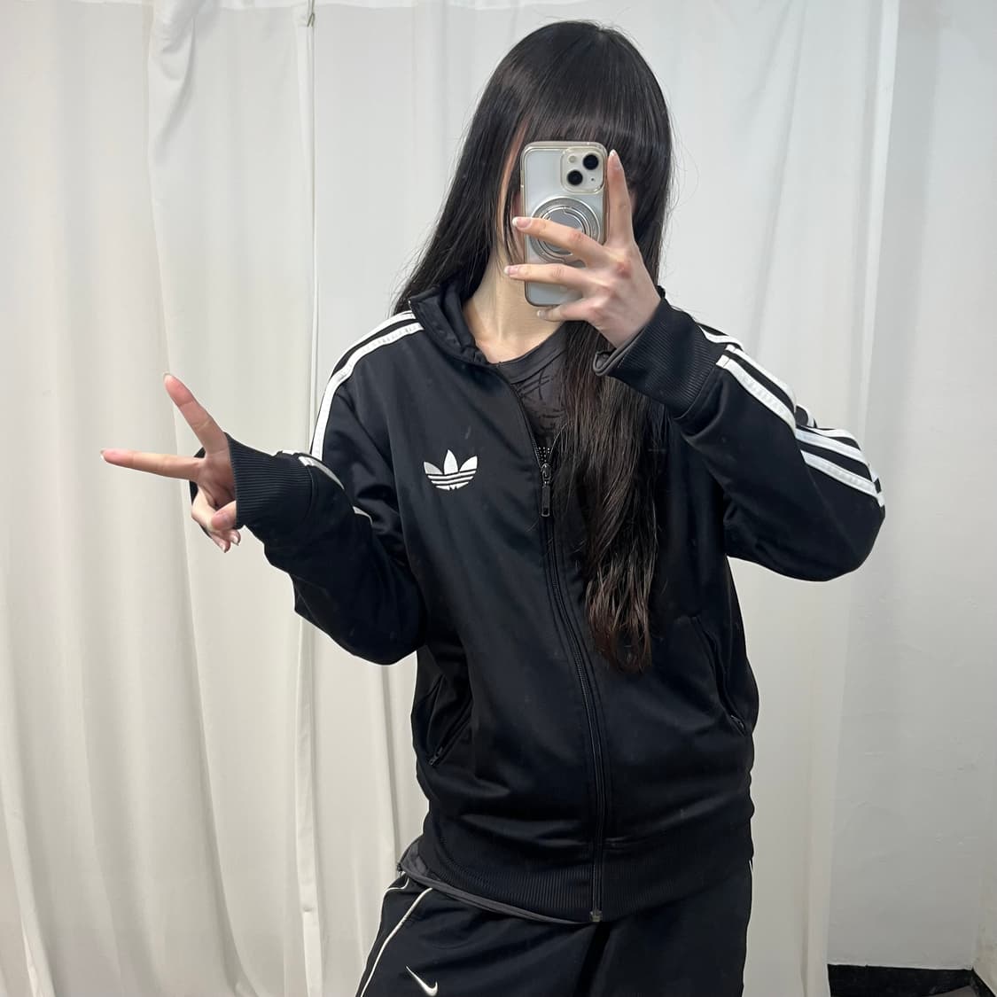 Adidas Firebird Black Jersey  상품이미지2