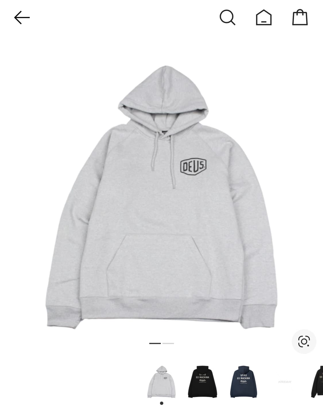 데우스 엑스 마키나 서울 후드티 상품이미지2