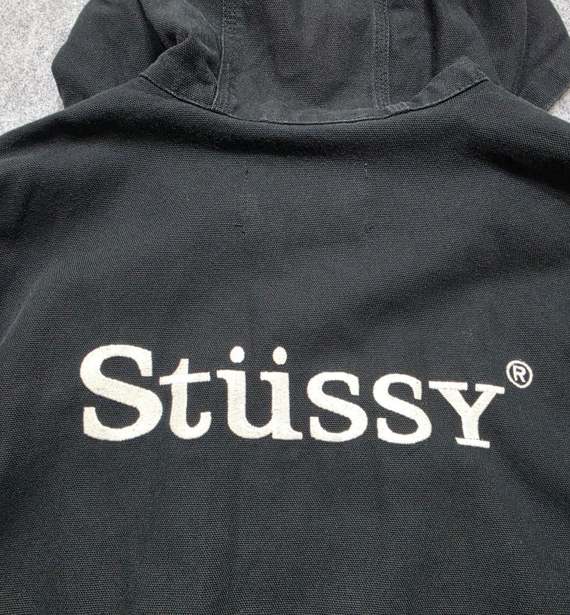 스투시 스탁로고 액티브 워크웨어 후드집업 자켓 1사이즈 상품이미지5