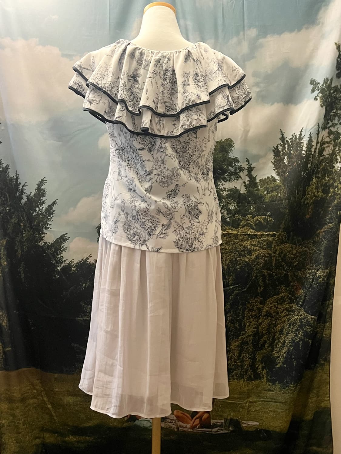 Blouse skirt set 상품이미지4