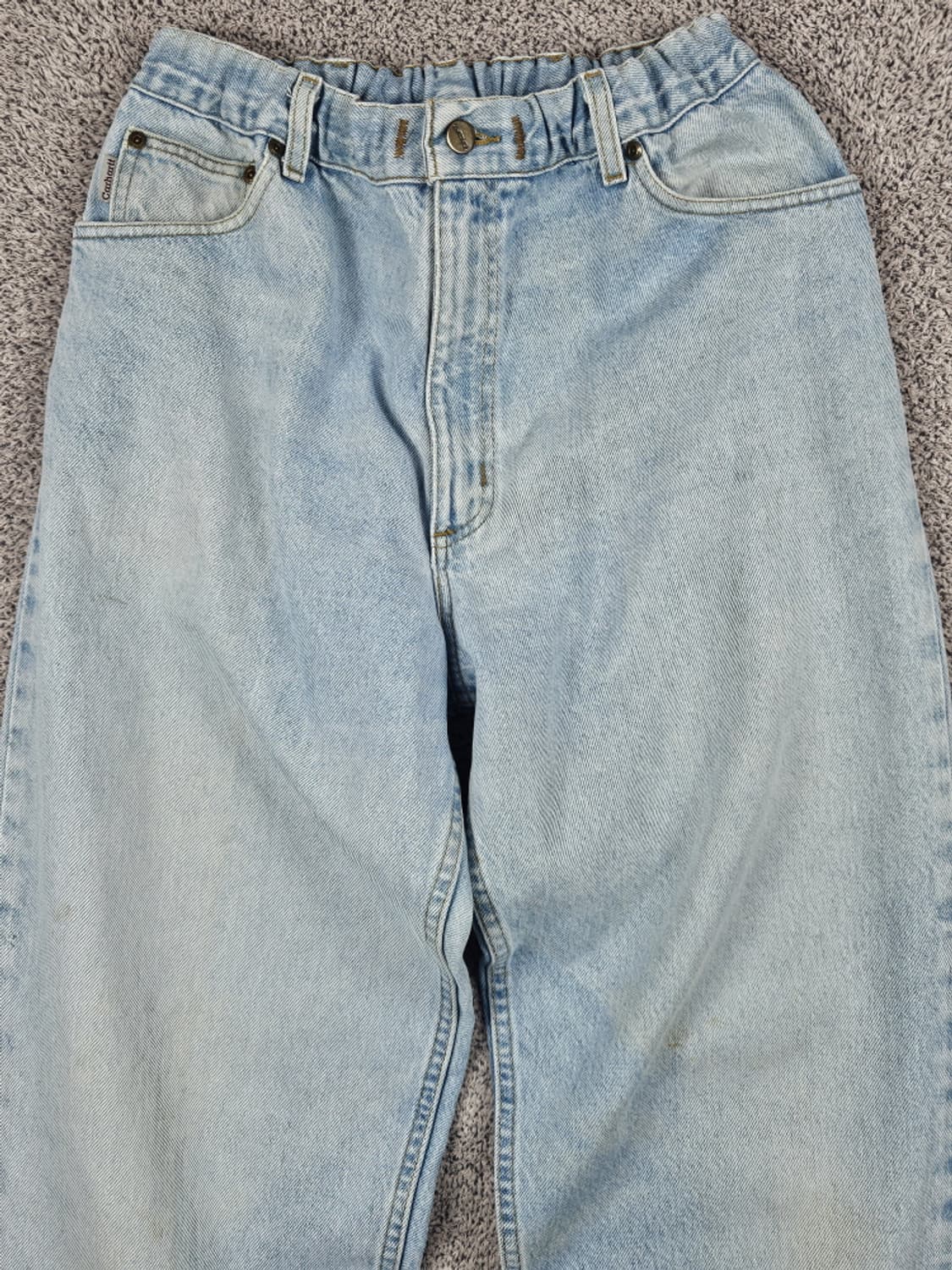 칼하트 밴딩 커스텀 데님 베이직 워크 팬츠 ( 38X32 )/ 10323 상품이미지5