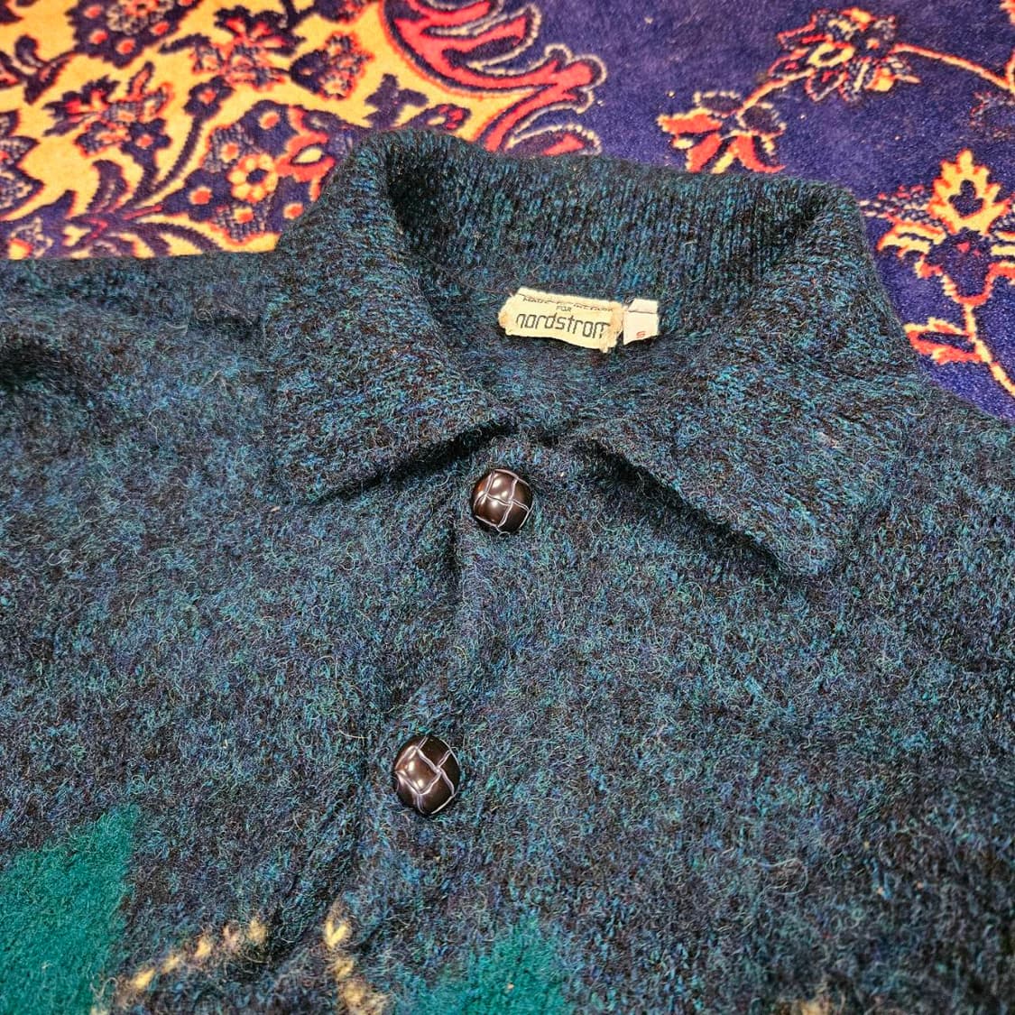 Nordstrom 빈티지 울 아가일
카라넥 니트
Ssize 상품이미지3