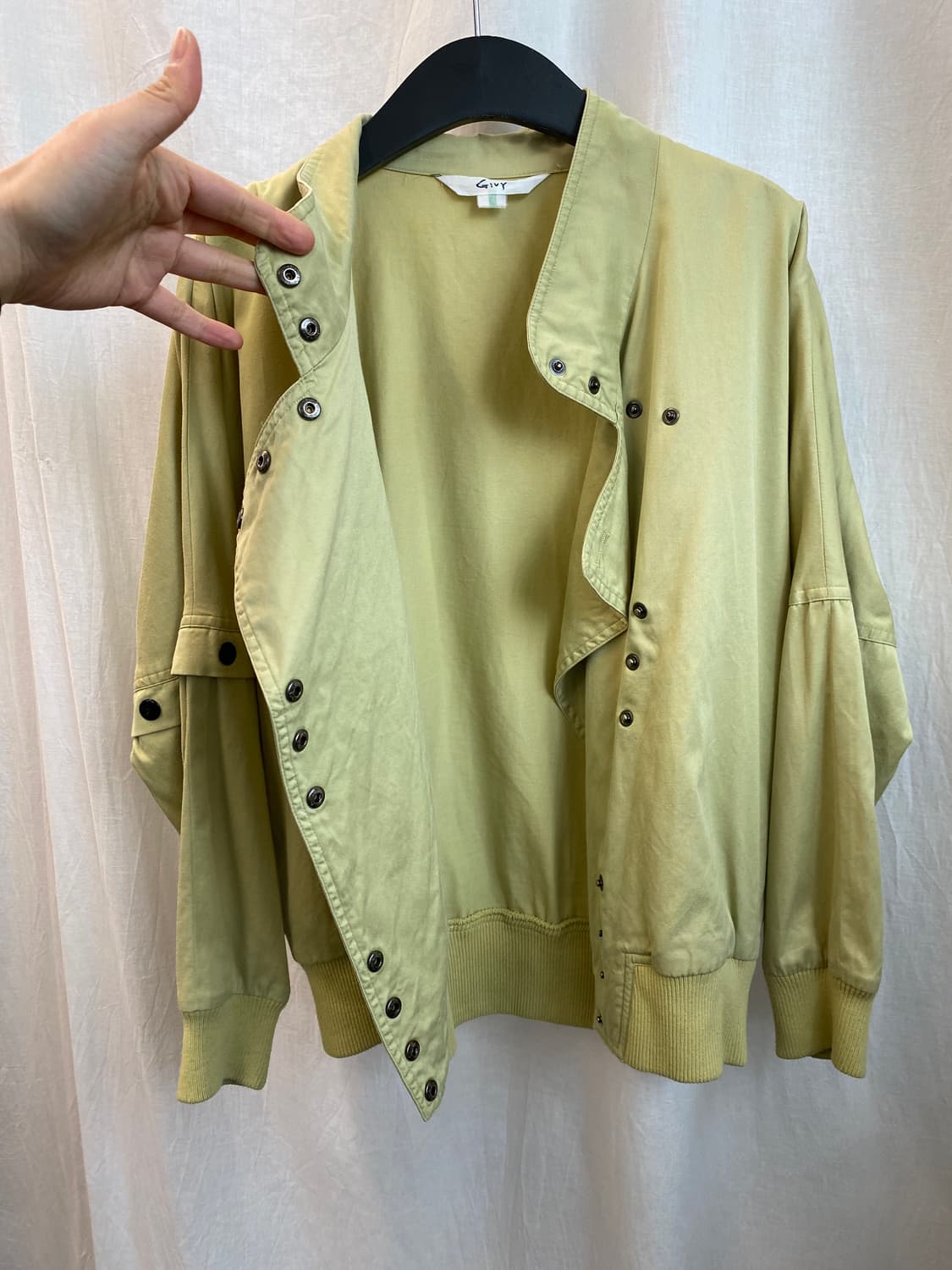 연두 가오리핏 점퍼(M-L) 상품이미지4