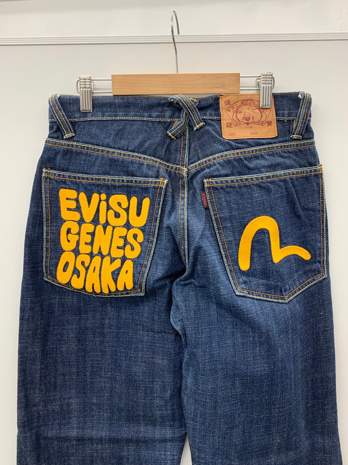 Evisu 오사카 패치 데님 팬츠 상품이미지4