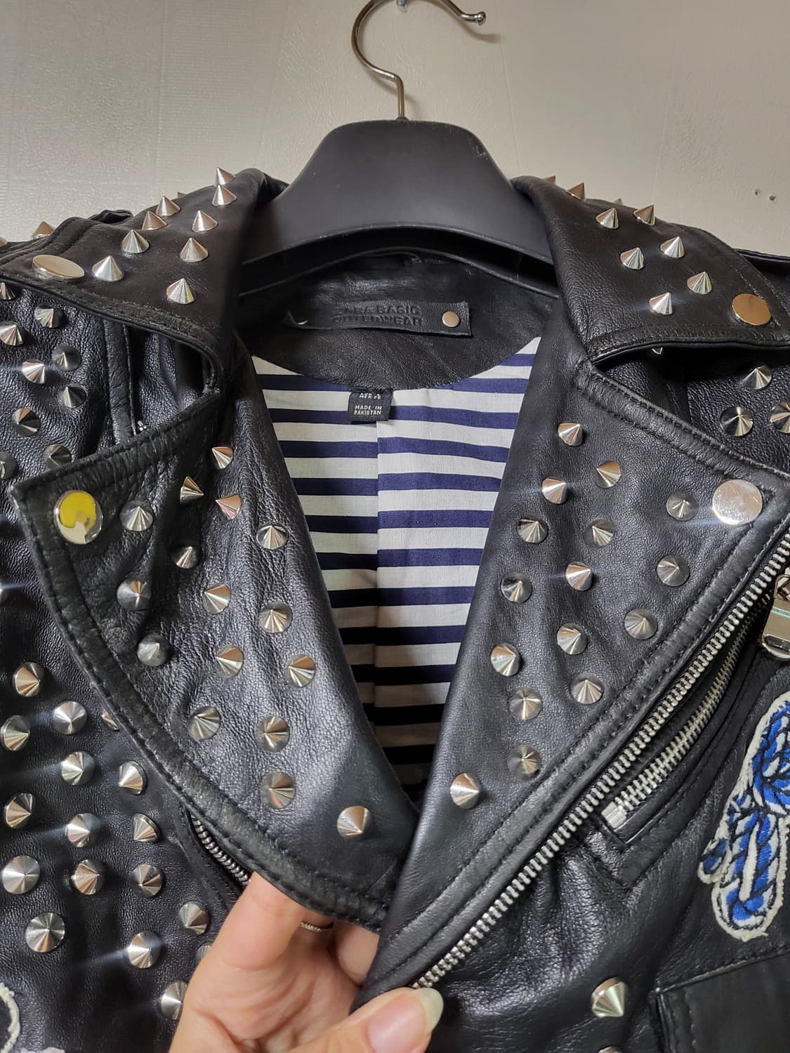 자라 양가죽 자켓 상품이미지3