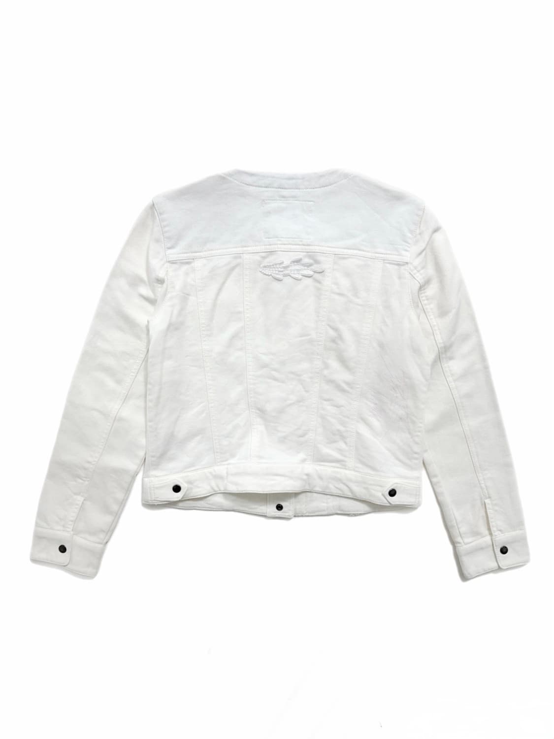 Handmarked White Denim Jacket 상품이미지2