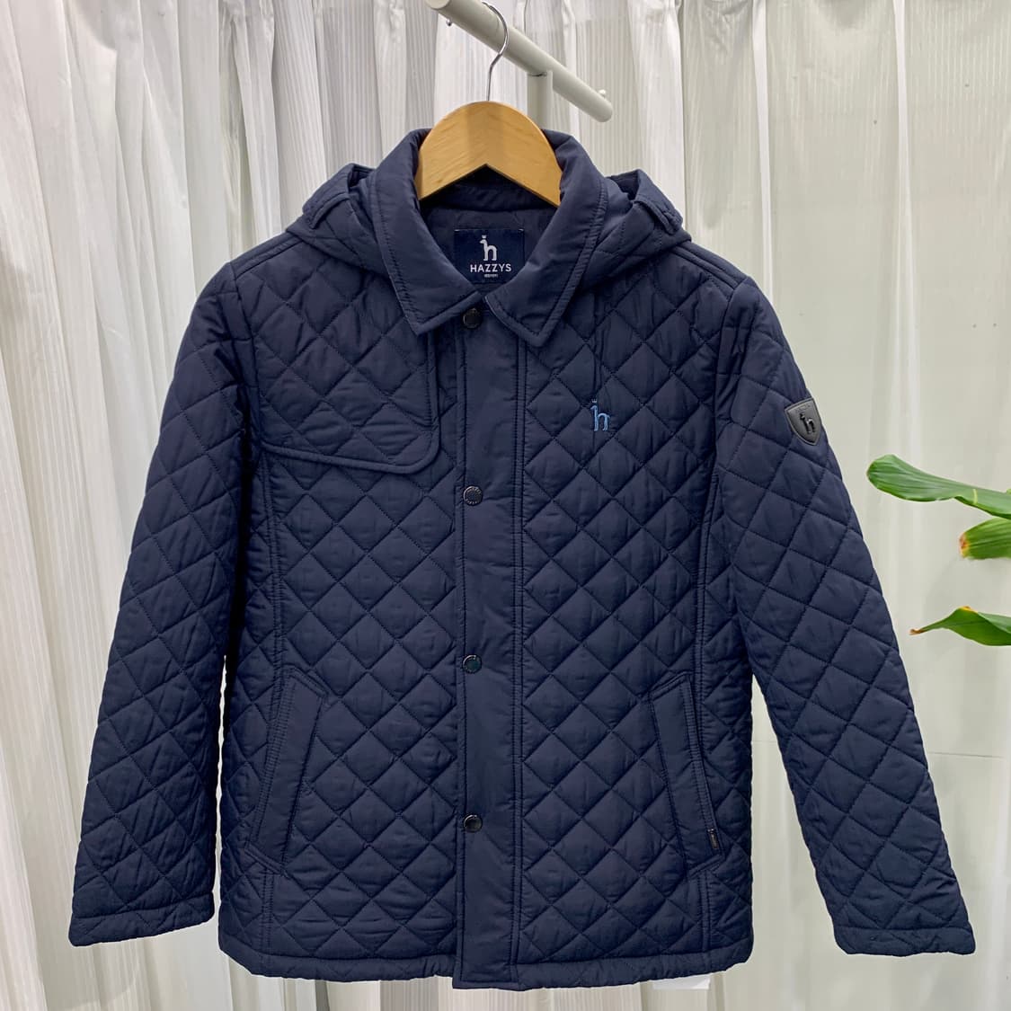 헤지스 키즈 퀼팅 후드 자켓 경량 패딩 1754 상품이미지1