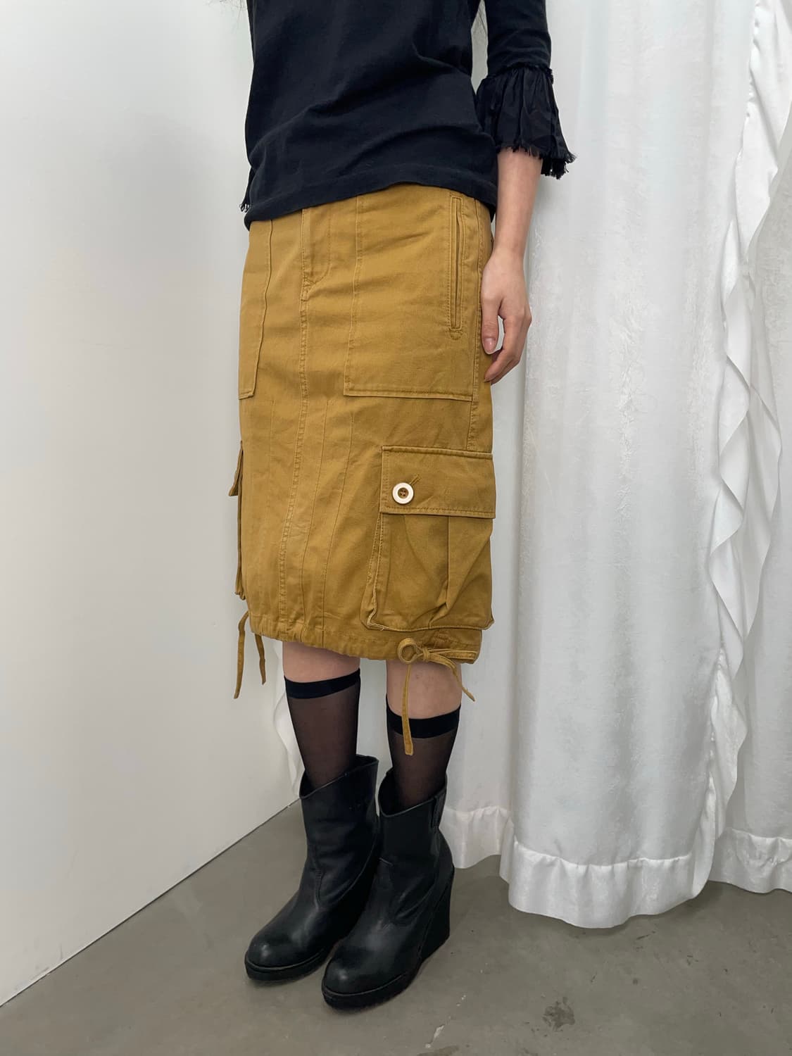 marc jacobs 머스타드 카고 스커트 상품이미지1