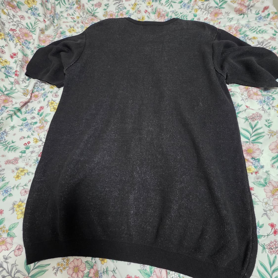 나이트고스트클럽)블랙스켈레톤 빈티지 오네갸루고스펑크메탈스컬 썸머반팔니트 상품이미지5