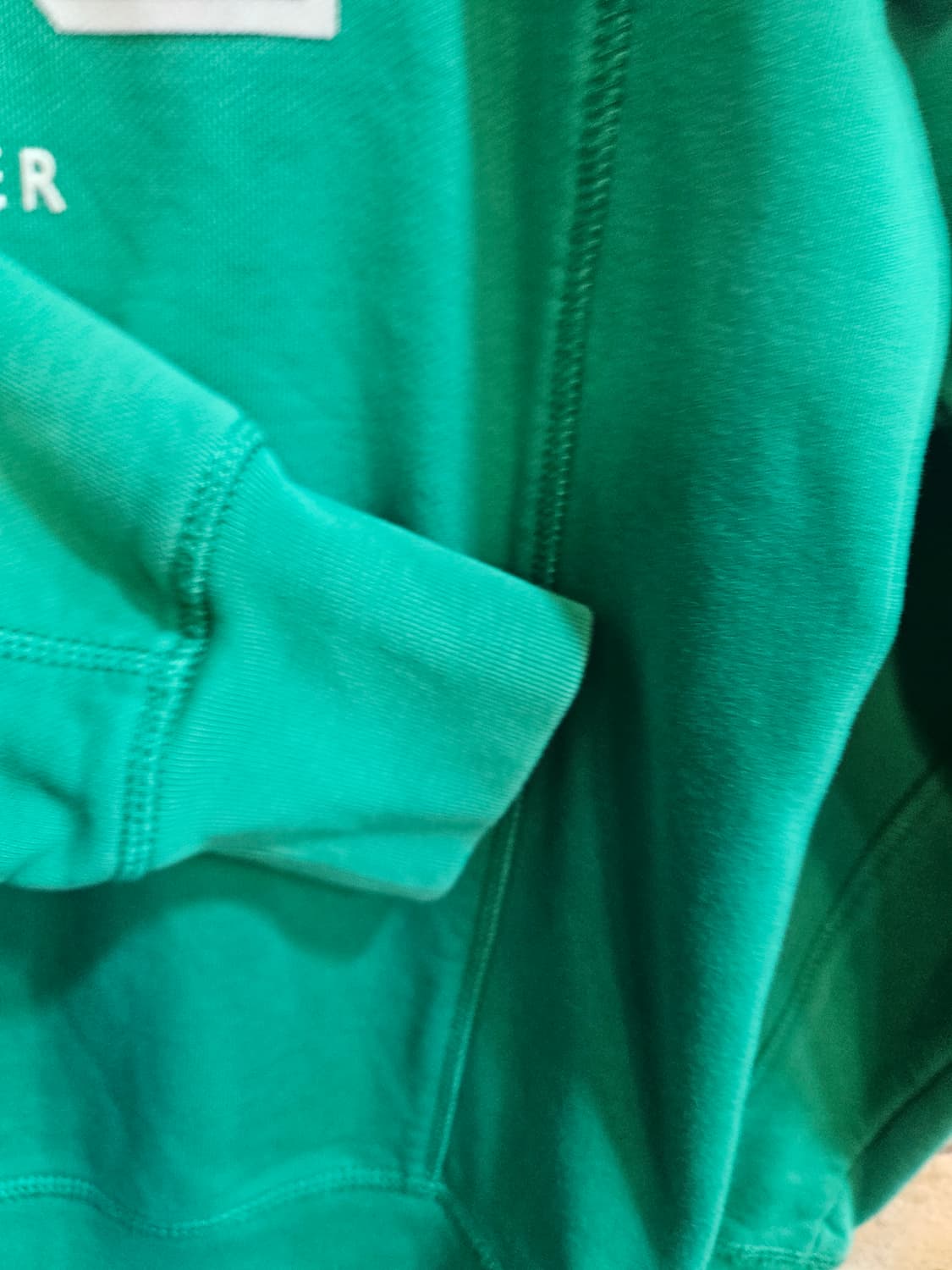 타미힐피거 맨투맨  그린 상품이미지4