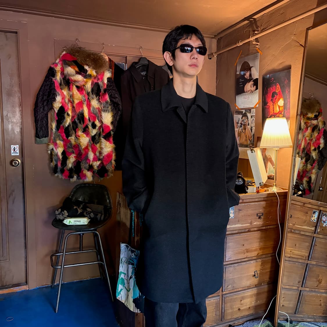 Brooks Brothers 베이비 캐시미어 100 싱글 코트 상품이미지1