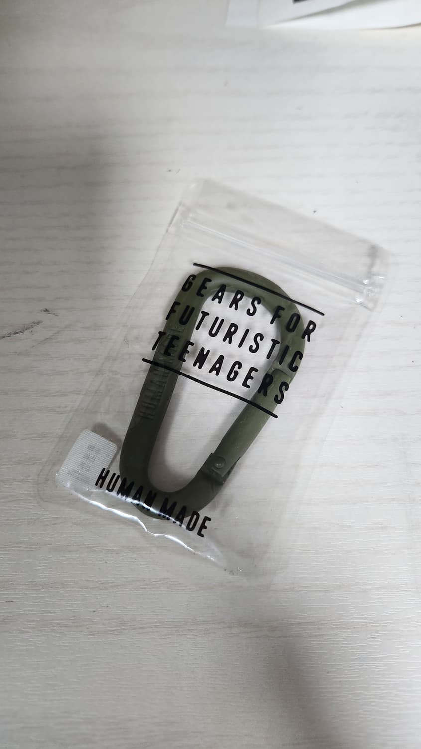 휴먼메이드 카라비너 올리브드랍 70mm 상품이미지1