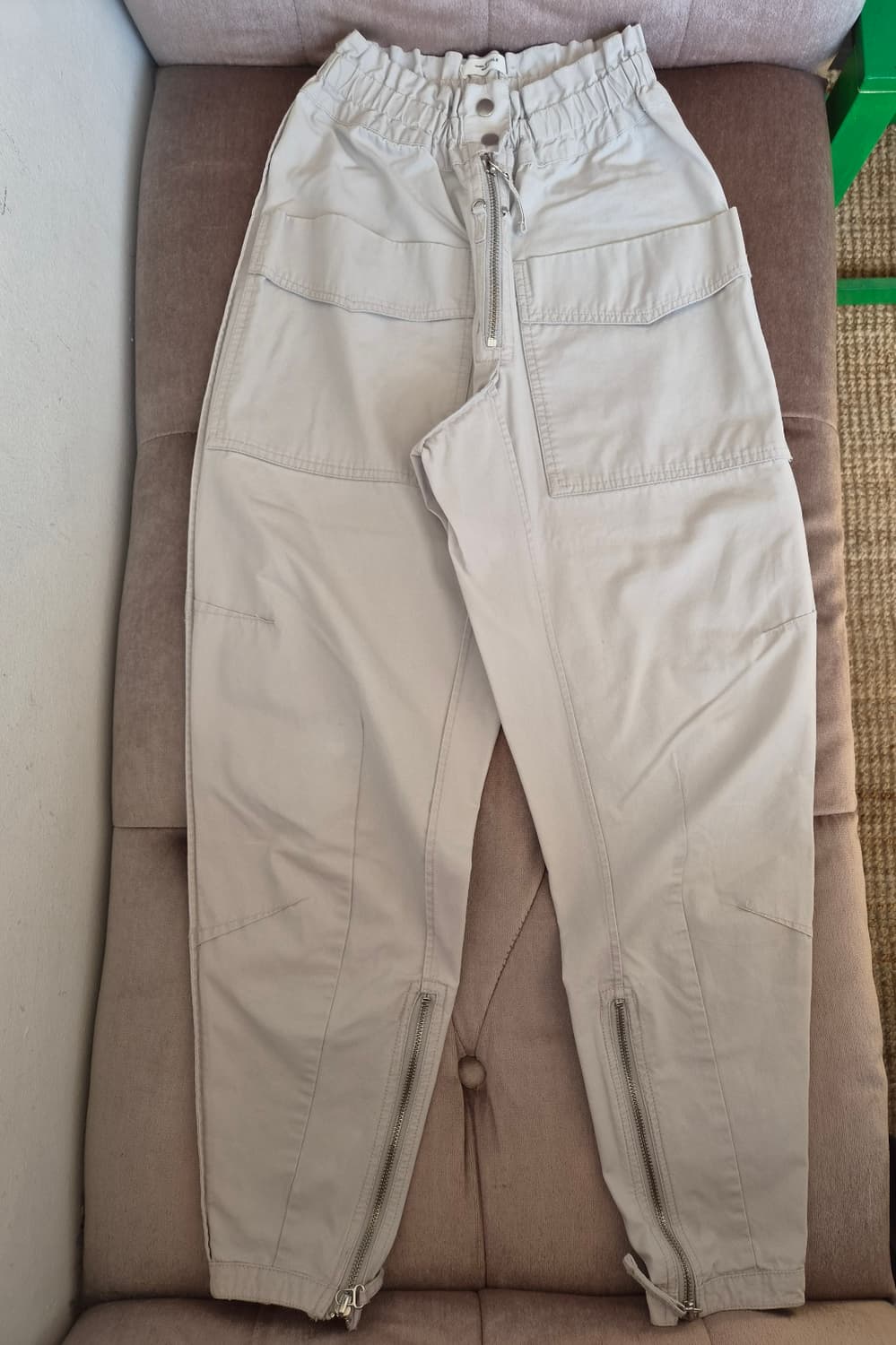 이자벨마랑 에뜨왈 여성 밴딩하이웨스트벌룬핏팬츠 034사이즈 상품이미지3