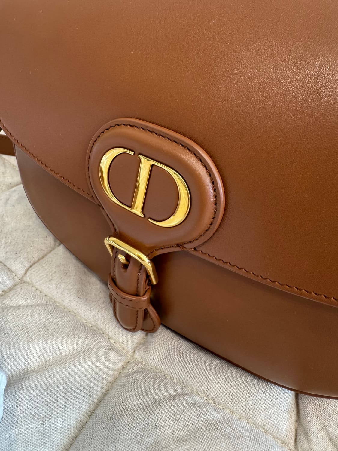 디올 바비백 미디움 브라운 상품이미지6