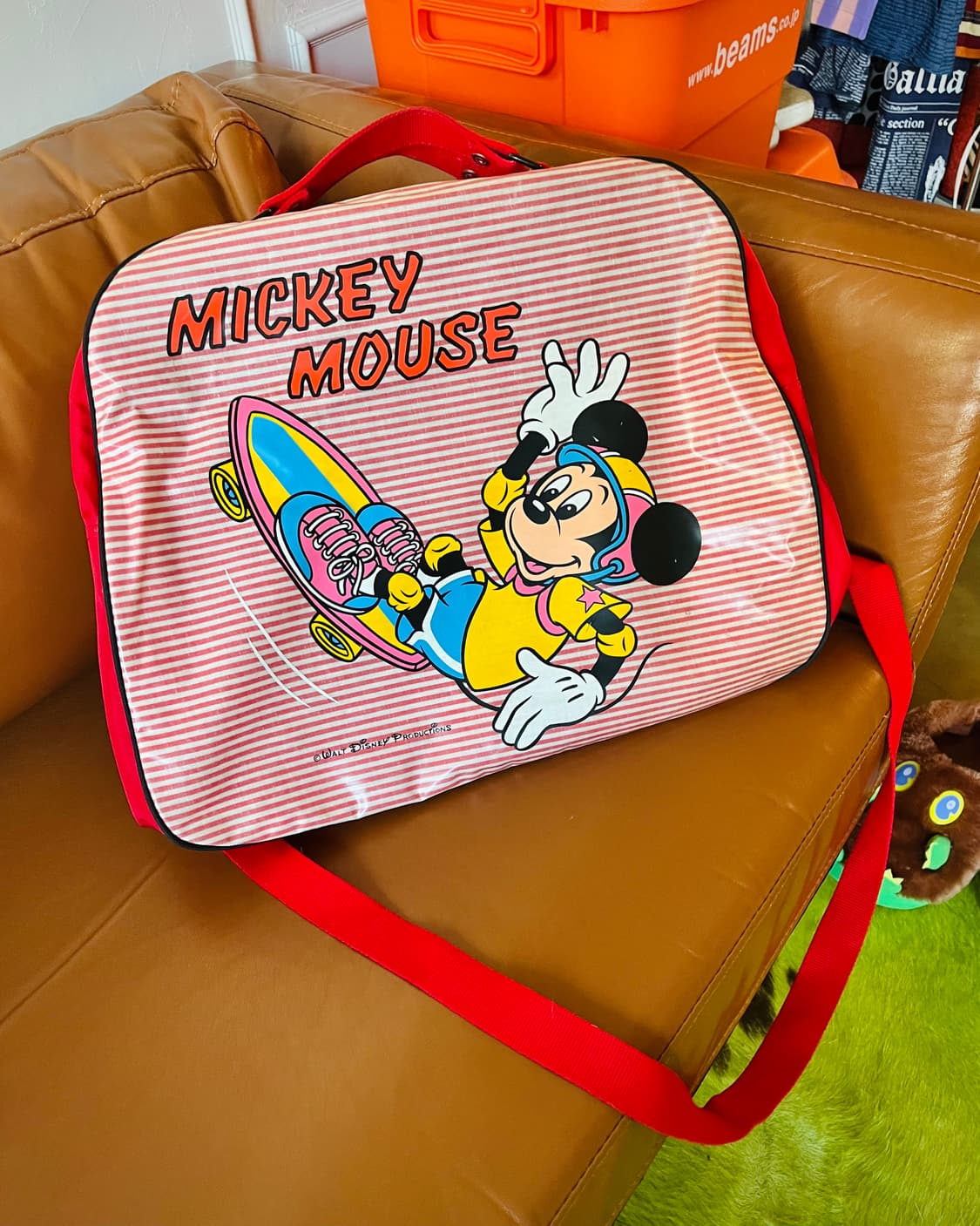 1990s Walt Disney Mickey Boston Bag 상품이미지3