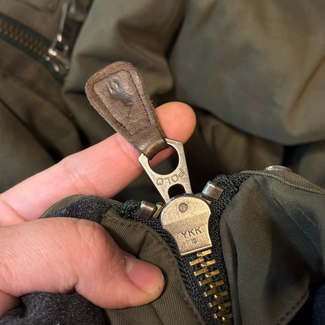 폴로 랄프로렌 m65 필드자켓 카키 (L) 상품이미지5