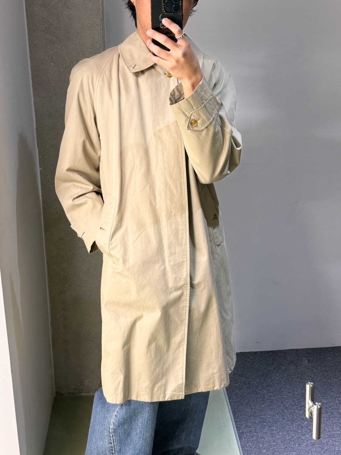 버버리 90‘s 발마칸 트렌치 코트 상품이미지1