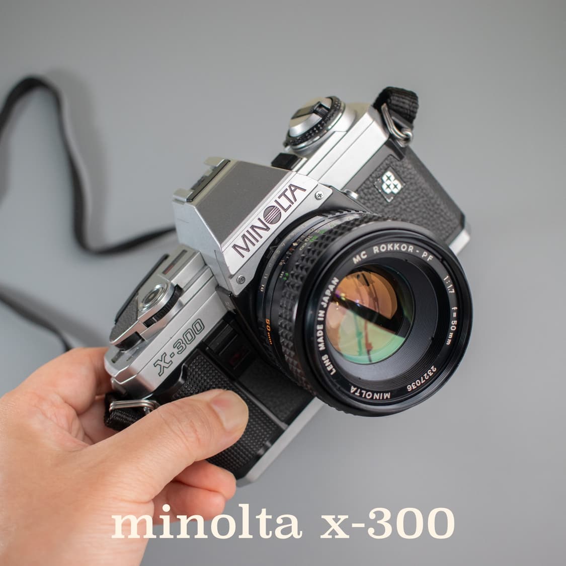 수동카메라 미놀타 x300 50mm1.7(전체분해 오버홀,보증6개월) 상품이미지5