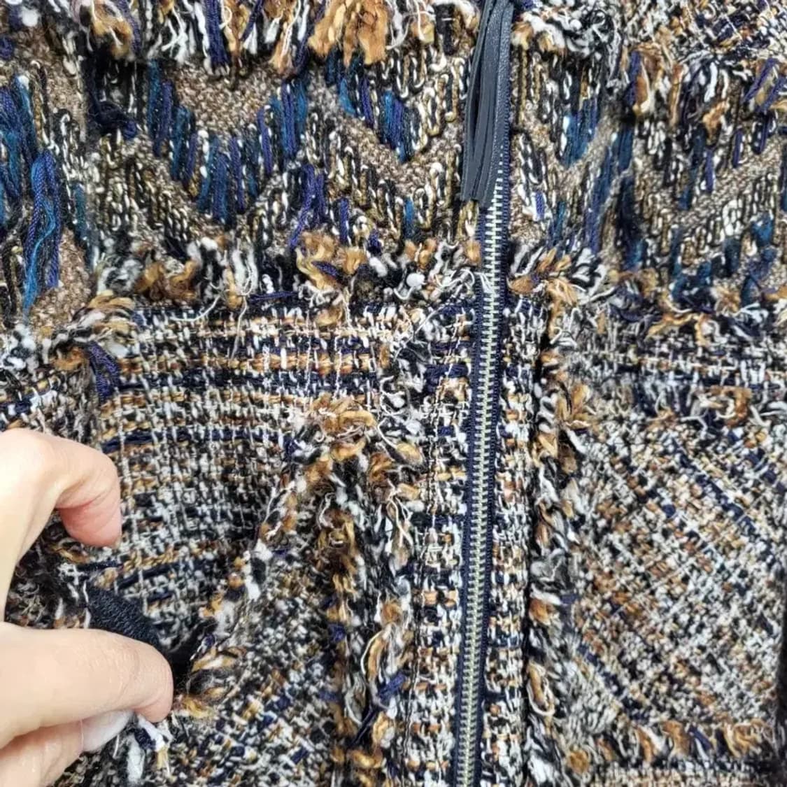 시스템 트위드 재킷 55 상품이미지5