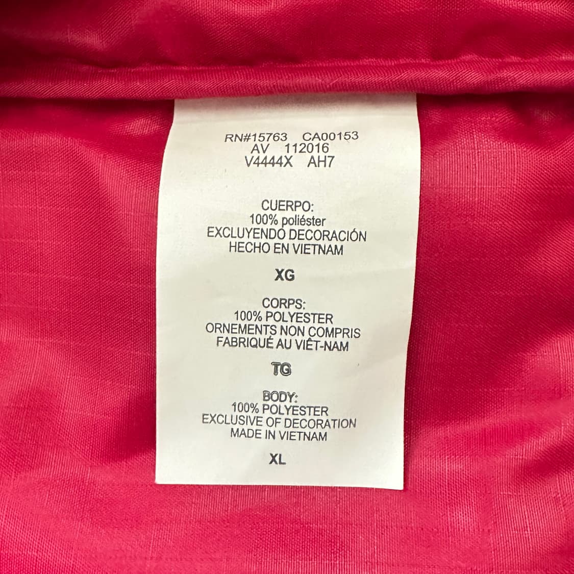 슈프림 챔피언 패딩 베스트 마젠타 17SS 상품이미지5